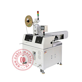 Автоматический станок обработки шлейфов с опрессовкой и лужением KS-T512